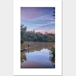 Gondola at Central Park, Manhattan, NYC Posters and Art